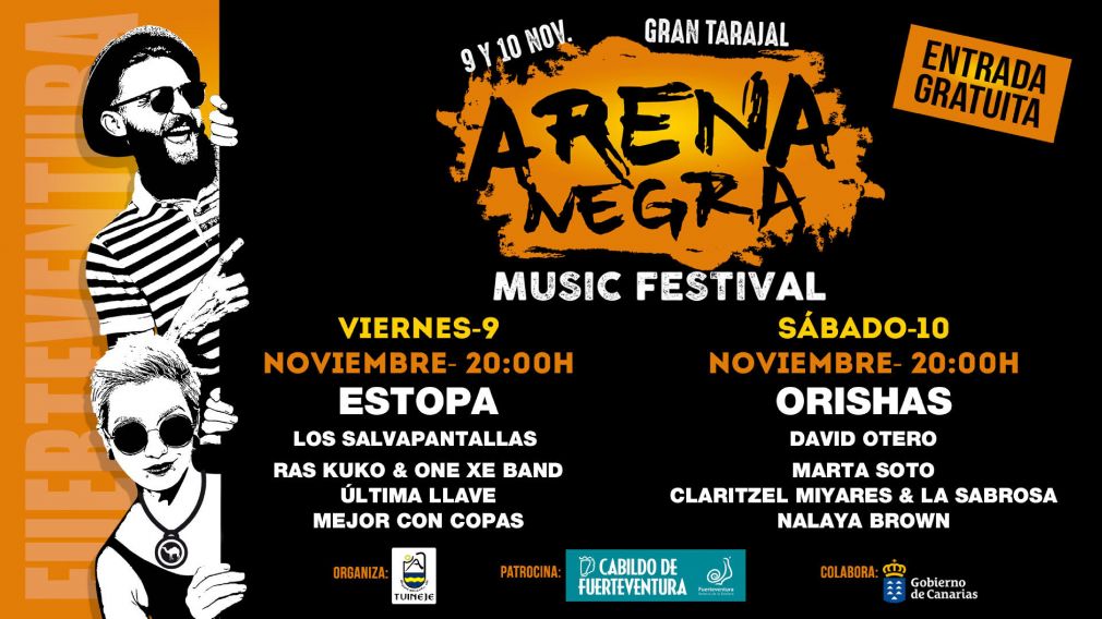 Arena Negra. Cartel Festival