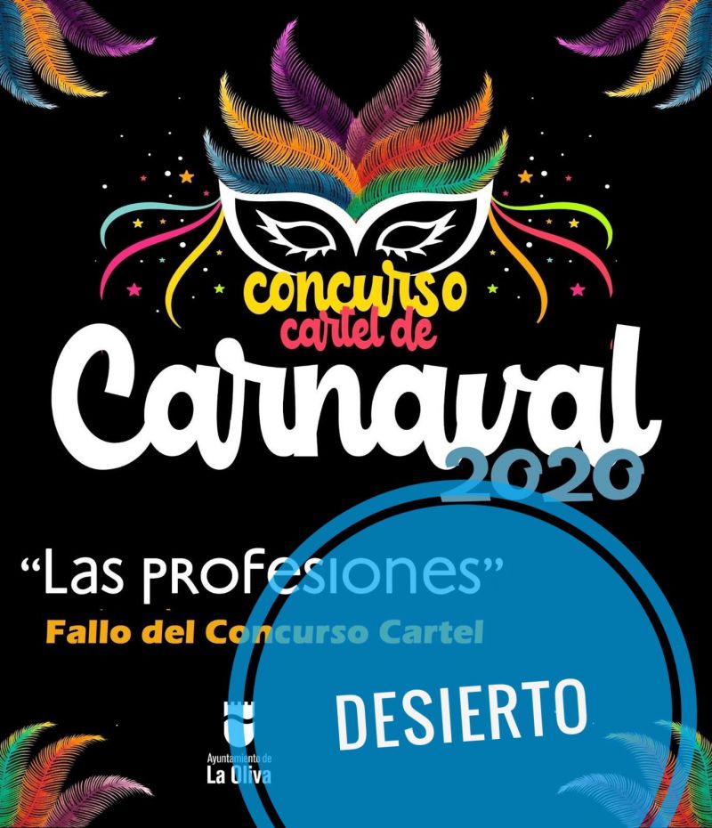 Carnaval de carnavales, concurso cartel desierto