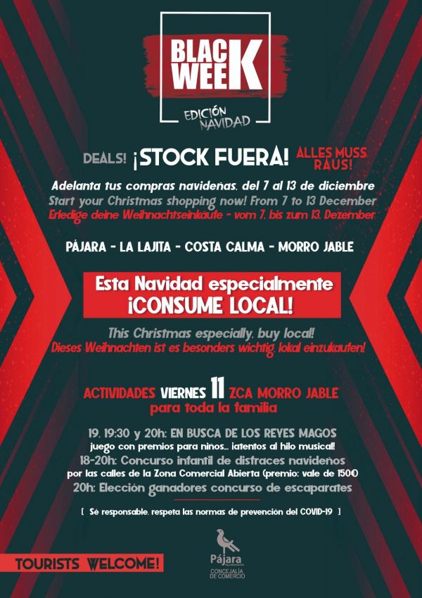 Cartel Black Week Pájara