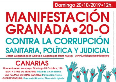 Apoyo a SPIRIMAN y a la Asociación Justicia por la Sanidad