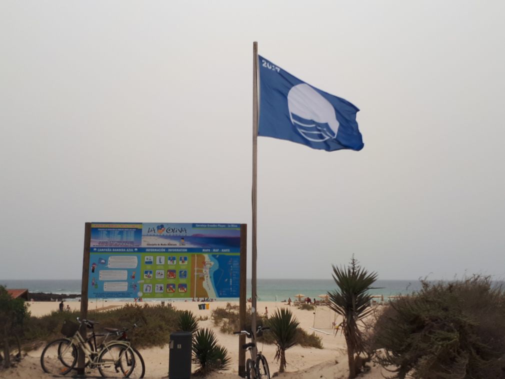 bandera azul grandes playas 2017